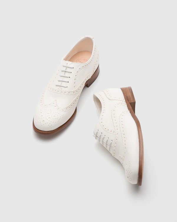 Burwood W Deerskin Oxford Brogue