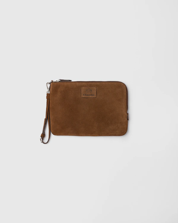 Pochette en daim