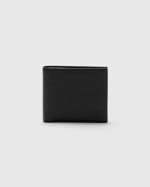 Porte-monnaie Billfold Imprimé Cerf Cuir de Veau