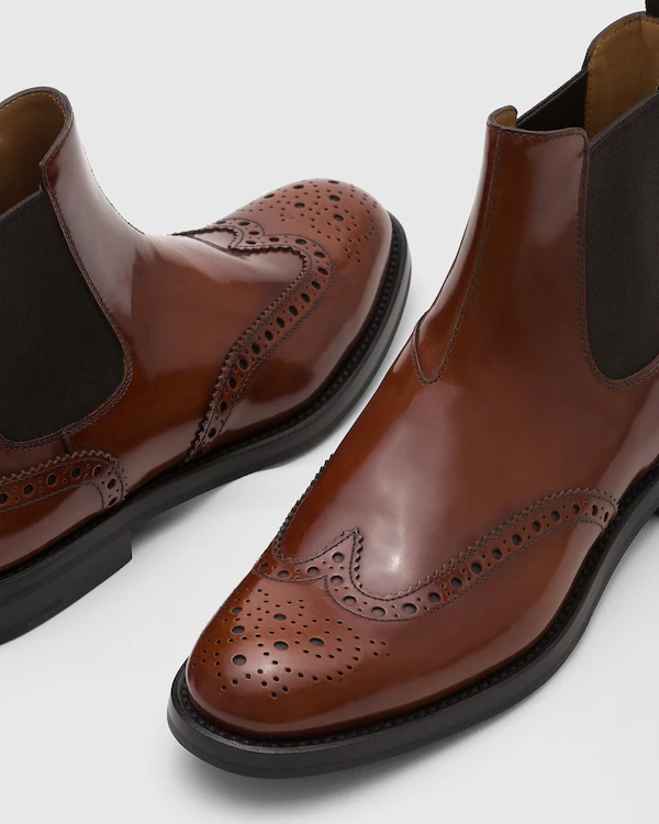 Bottine Chelsea Ketsby Wg Polie Fumé Brogue