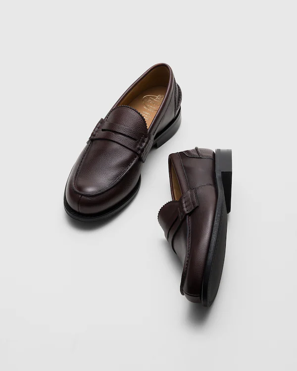 Pembrey 2.0 Mocassin en cuir de veau grainé