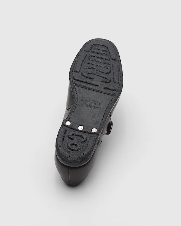Chaussure à lacets monk en cuir de veau Shanghai Decò