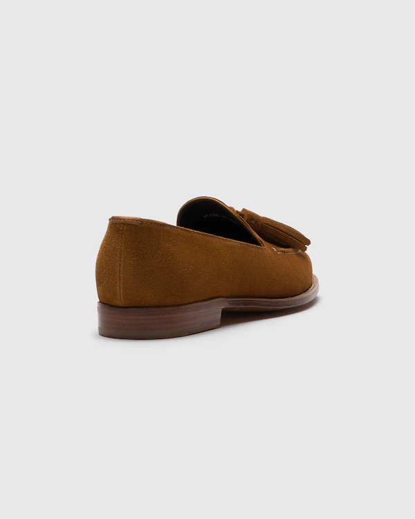 Mocassin à pompon en daim Renee