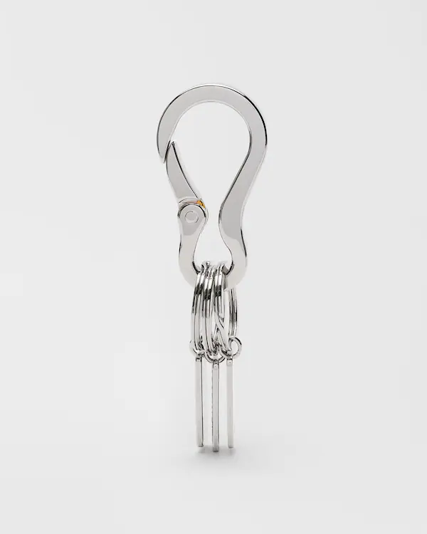 Porte-clés en acier émaillé