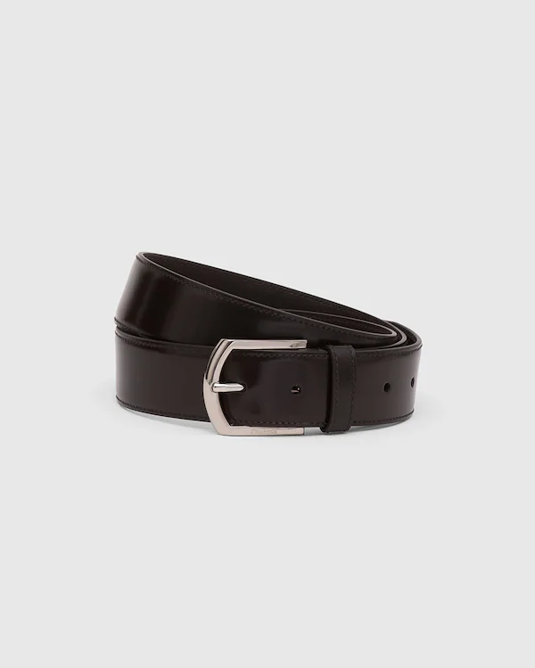 Ceinture classique à boucle polie