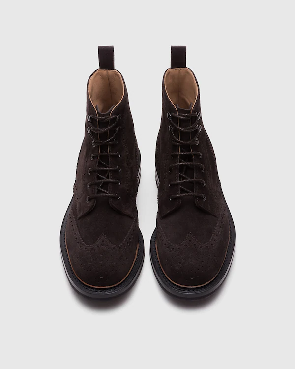 Bottes Derby à lacets Mc Farlane LW en daim