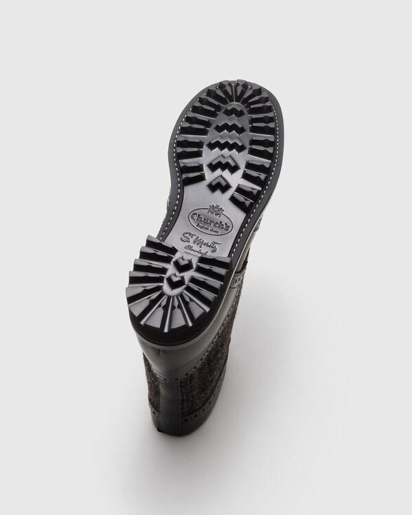 Mc Lea Bottes Derby en cuir fin et laine souple