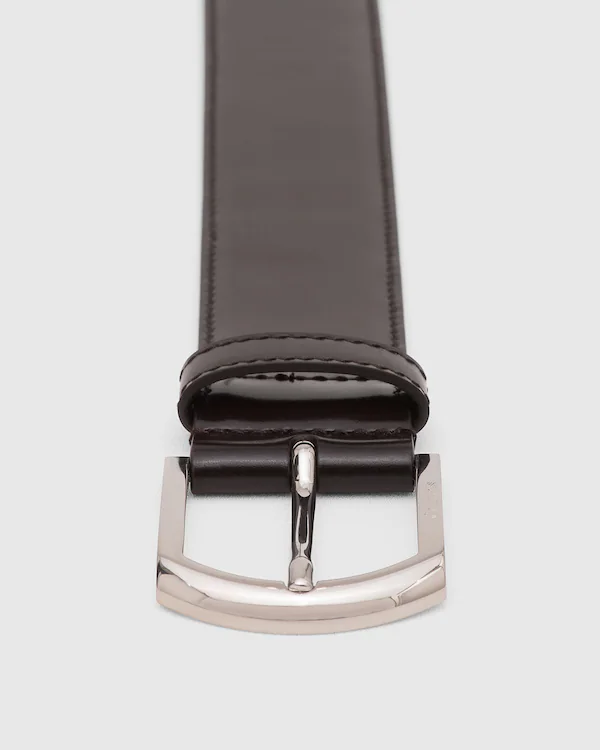 Ceinture classique à boucle polie