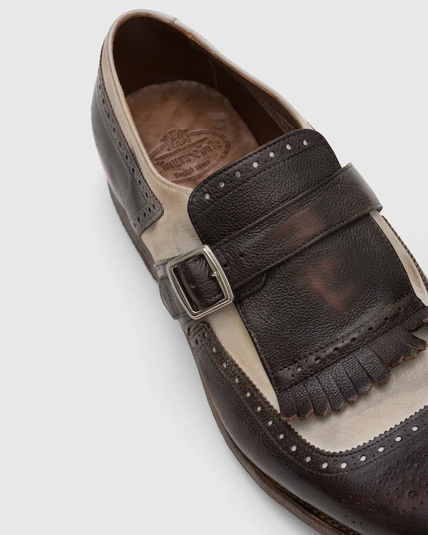 Mocassin Shanghai en veau glacé et nabuk