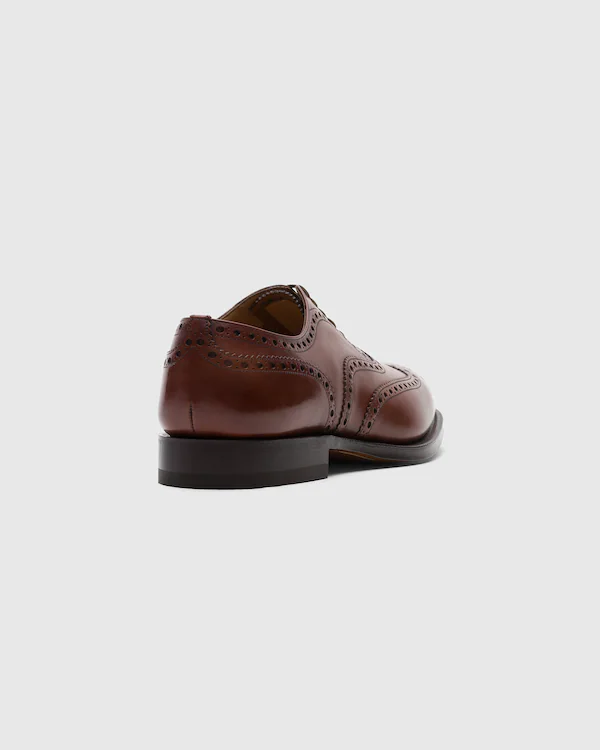 Burwood Oxford à cuir de veau blanchi