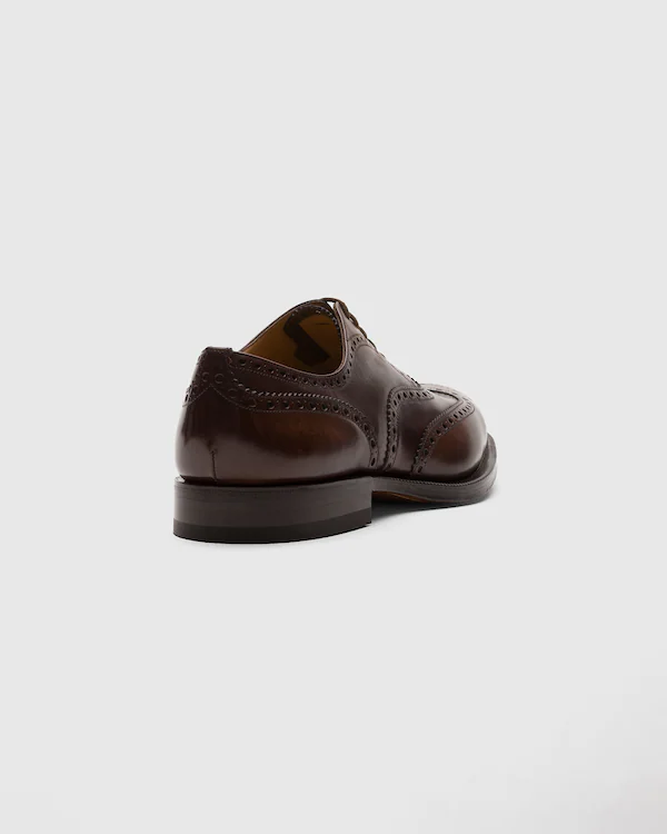 Burwood Oxford à cuir de veau blanchi