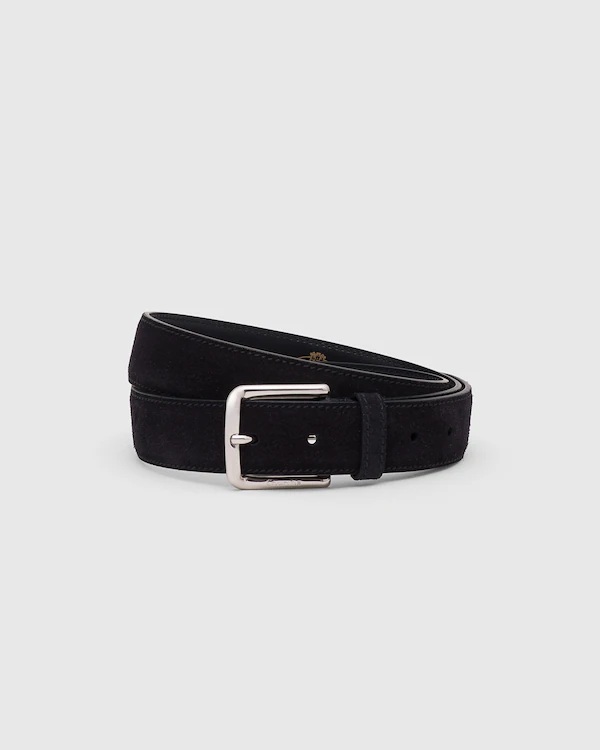 Ceinture à boucle carrée Castoro Suede