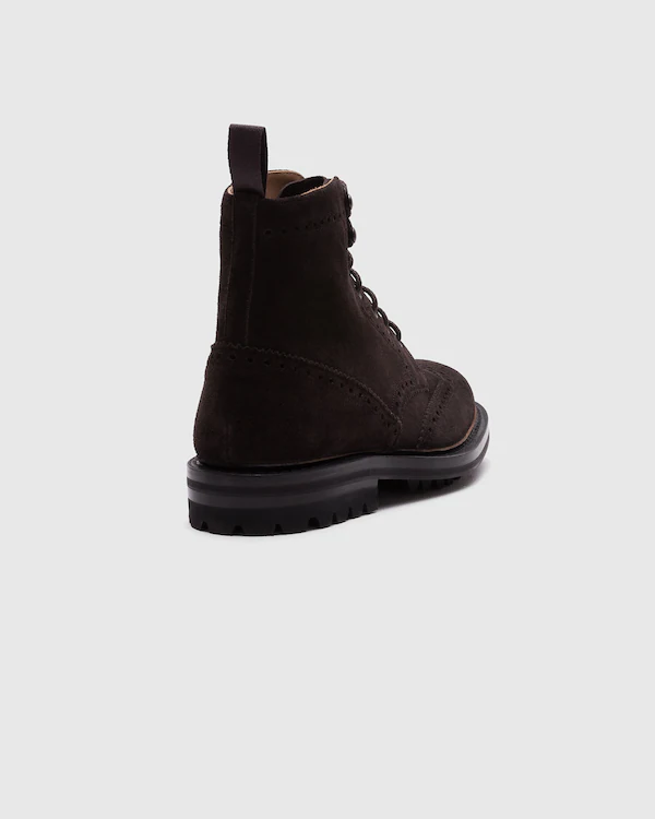Bottes Derby à lacets Mc Farlane LW en daim