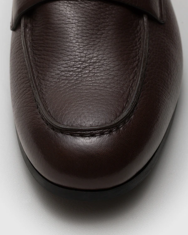 Milton Deerskin Loafer à finition ancienne