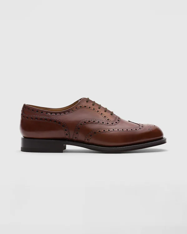Burwood Oxford à cuir de veau blanchi