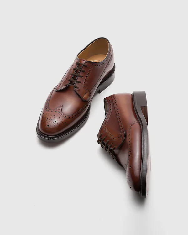 Derby Brogue Grafton 173 Cuir de veau décoloré
