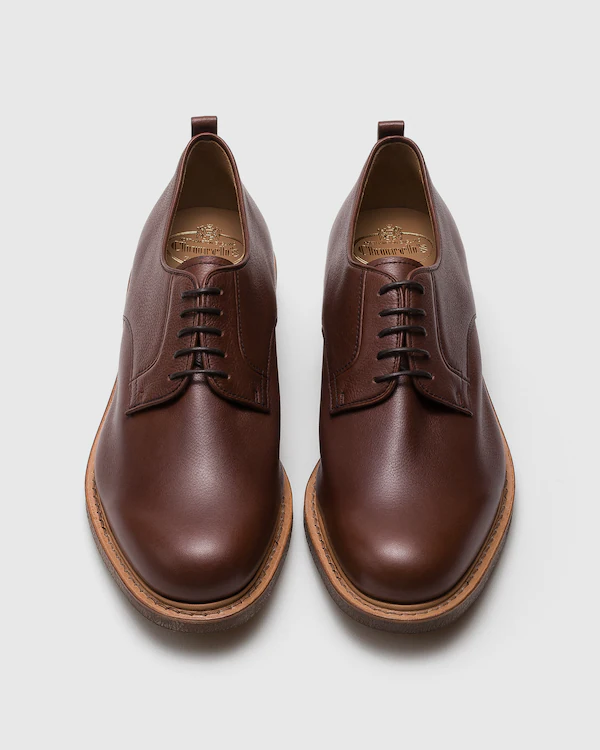 Derby en cuir de veau Pentire