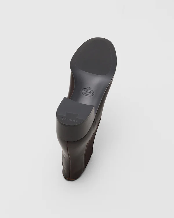 Botte Chelsea en cuir fumé poli Otillie